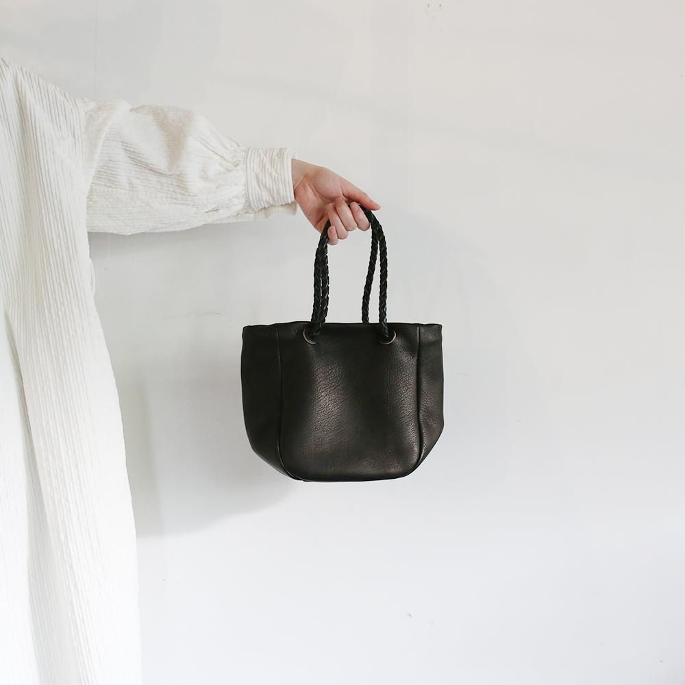 nuitomeru _ 巾着バッグ-MS（DKT-MS）BK（黒） - NODE