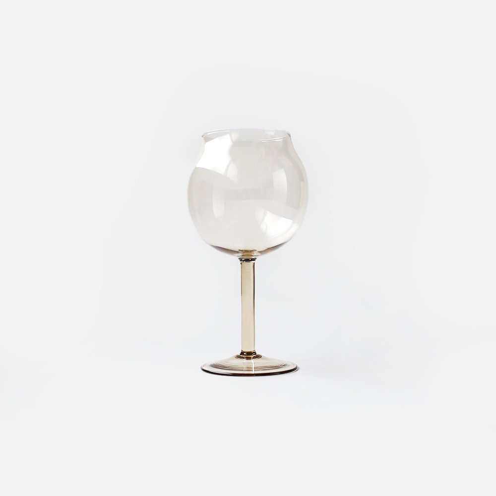 永木 卓 ( RITOGLASS ）_ ワイングラス L 1 （ アンバー ） - NODE