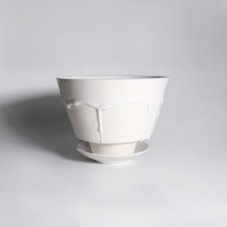 切込三彩　花器 Flower vase - NODE