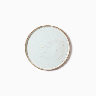 ONE KILN CERAMICS _  Cultivate Flat Plate MRF_White