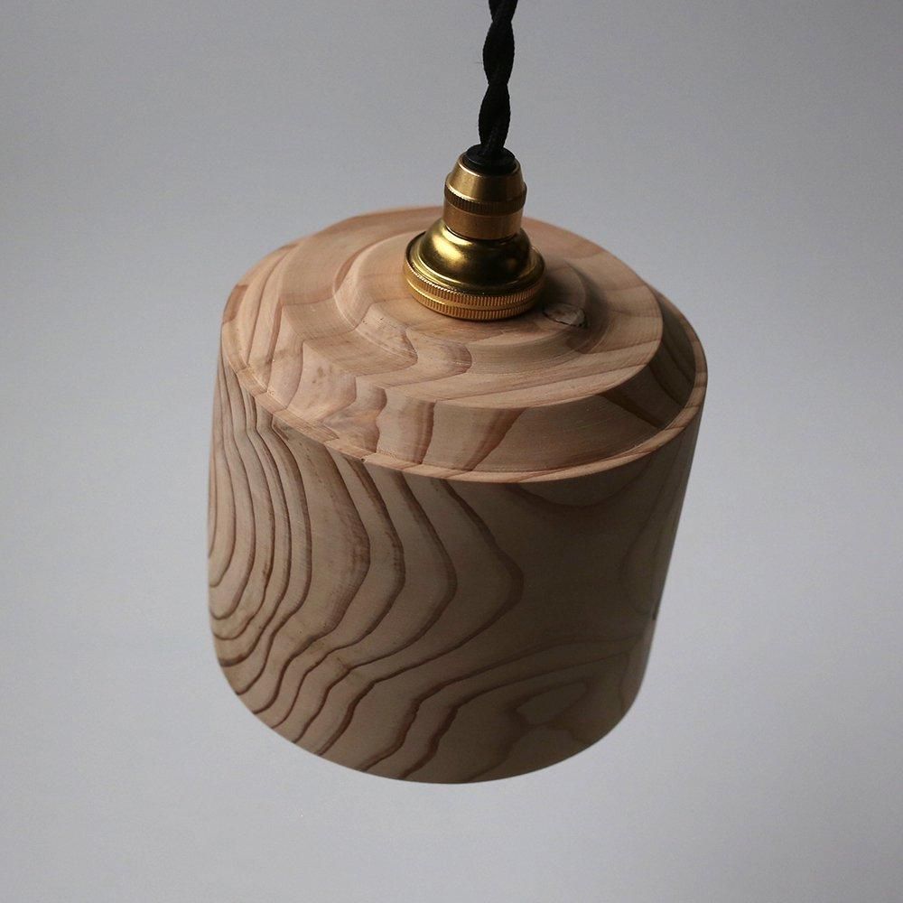 酒井 航（DOUBLE＝DOUBLE FURNITURE）_ ランプシェードA （杉） - NODE