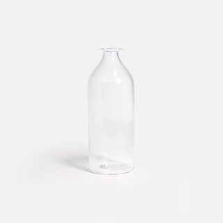 qualia-glass works _ vase straightclear