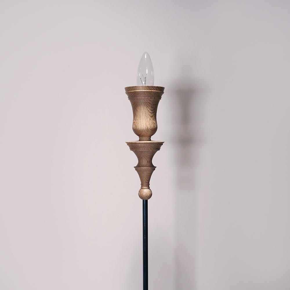 中村秀利さん　コンポート　灯器　新品未使用　warauhana WARAUHANA _ 擬灯（オーク素地仕上げ） - NODE