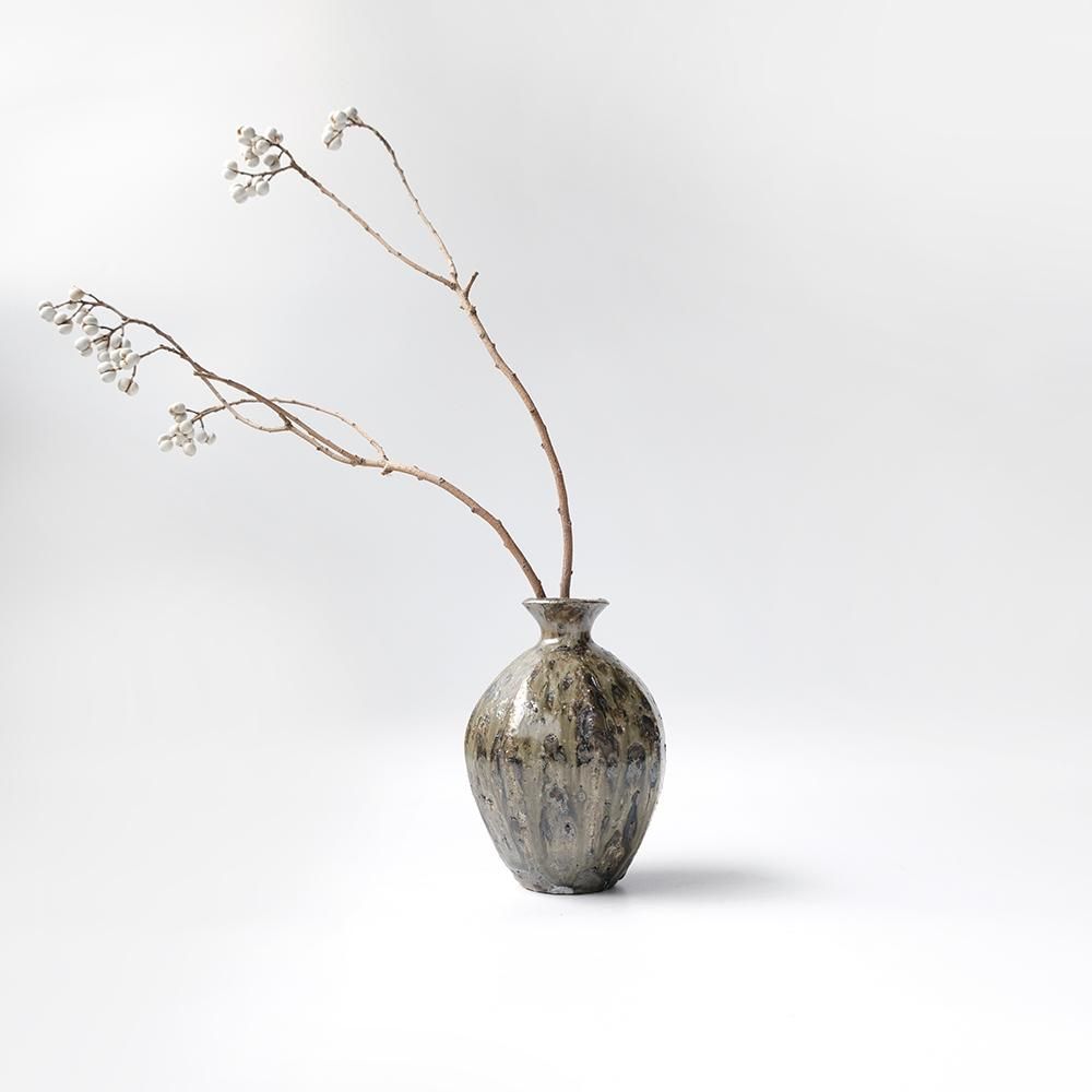 小野 象平 _ 一輪挿し（白化粧） - NODE