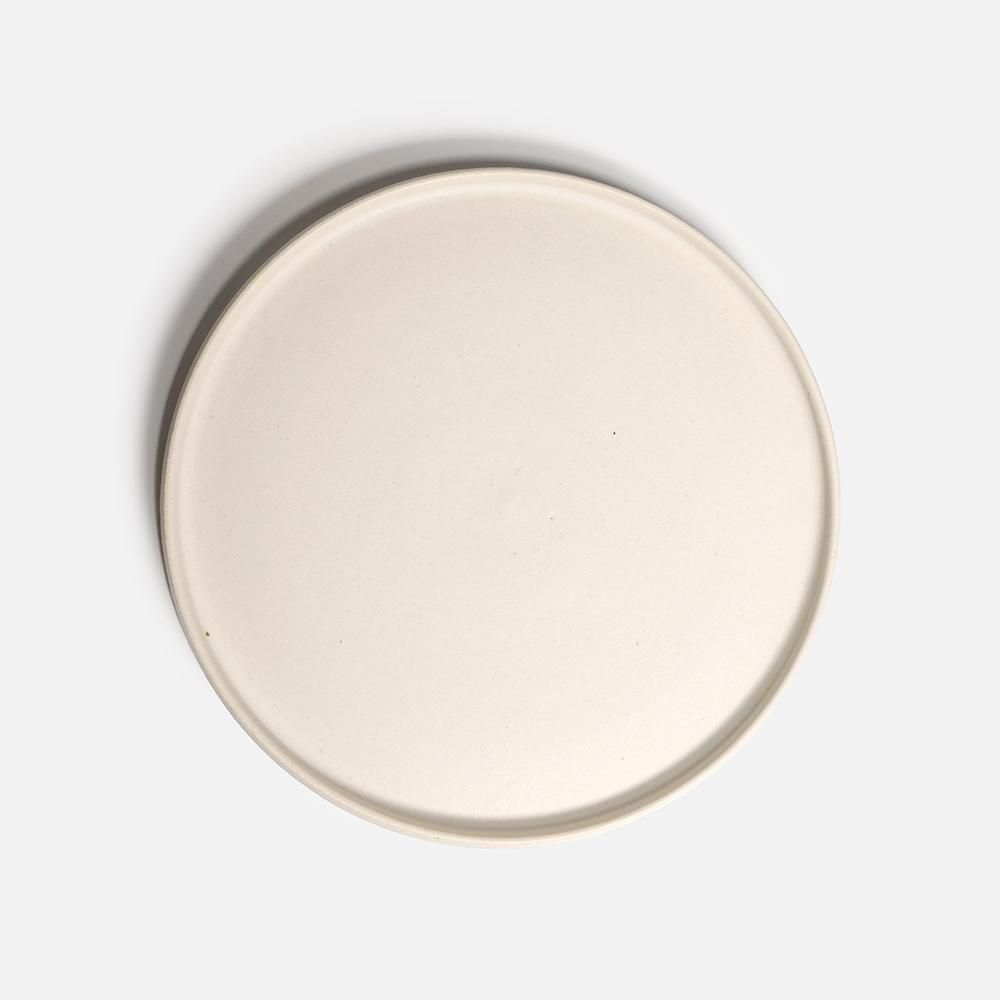 船串 篤司 _ 平皿24（白） - NODE