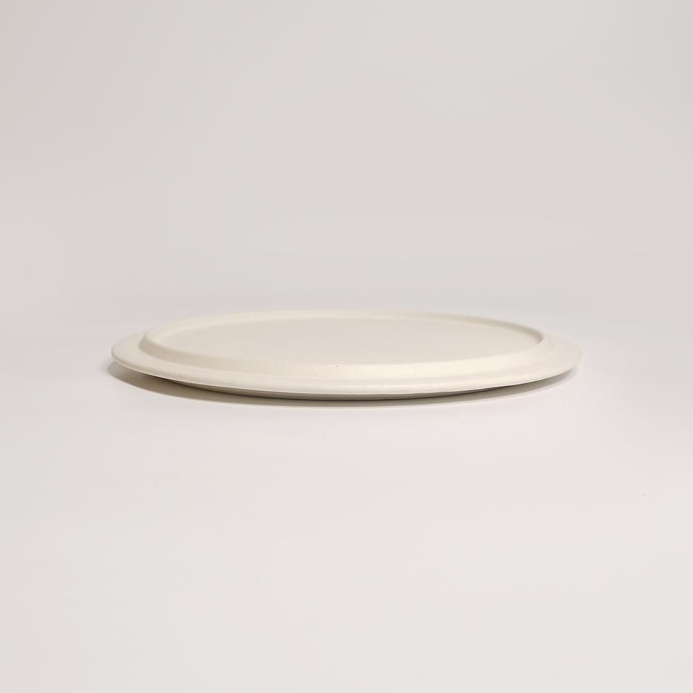 船串篤司 プレート 白 24cm 2枚セット 船串篤司 plate 24 白 – 雨晴/AMAHARE