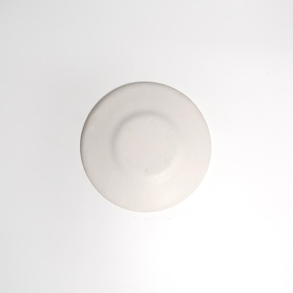 船串篤司　リム皿　新品未使用 船串 篤司 _ リム皿 15（白） - NODE