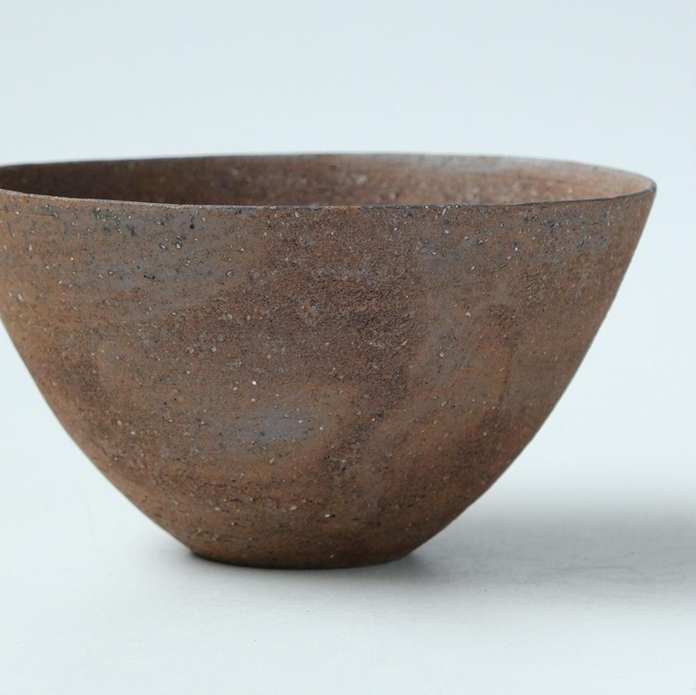 二階堂 明弘 _ 焼締め ボウルカップ（赤） - NODE