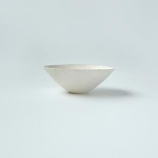 二階堂明弘　焼締めボウル　白　2客セット 二階堂 明弘 ONLINE EXHIBITION - NODE