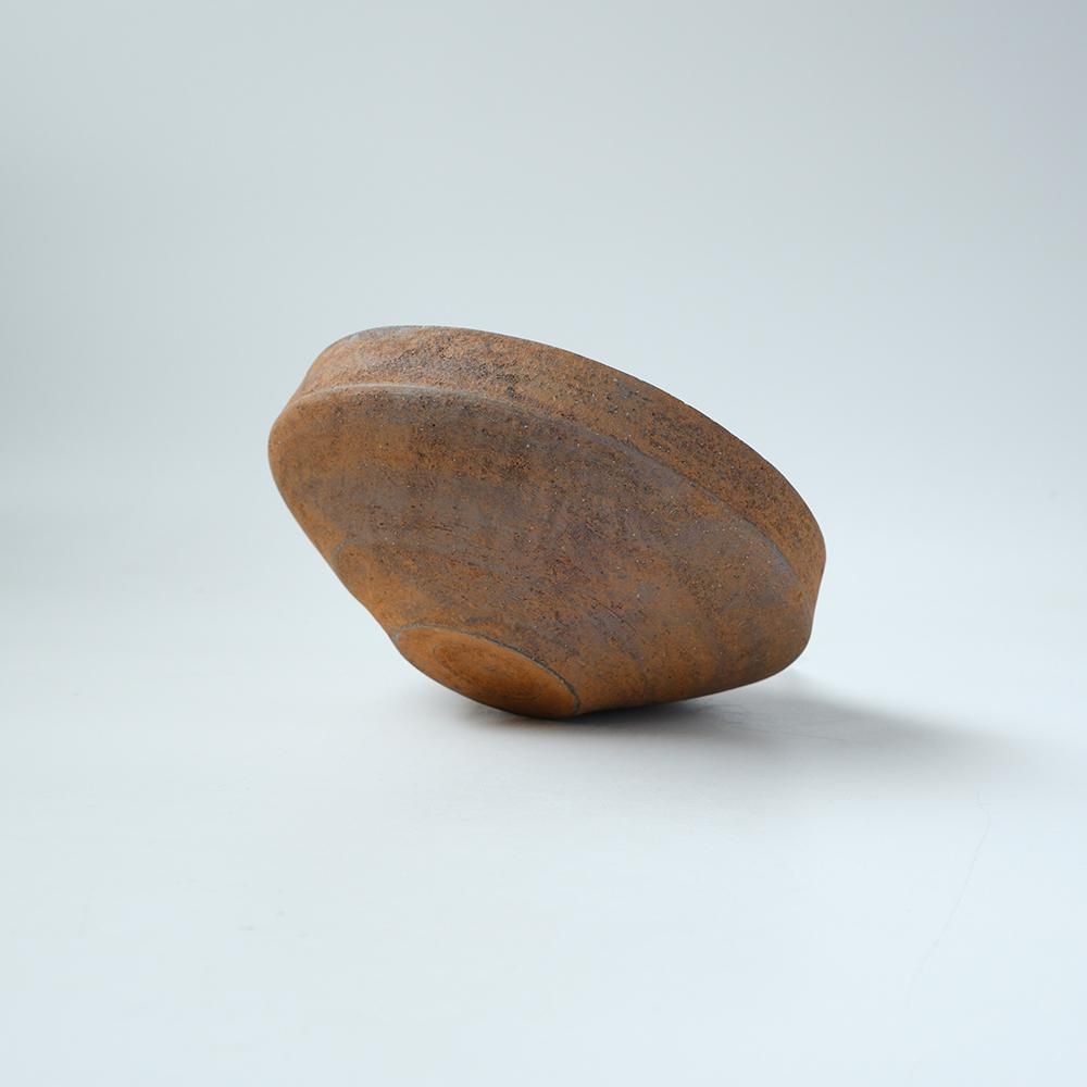 二階堂 明弘 _ 焼締め ドラ鉢（赤） - NODE