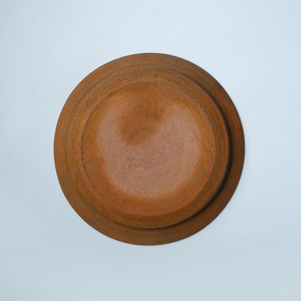 二階堂明弘　焼き締め　リム鉢 6e210664936a9a4f139f0eca7afce5