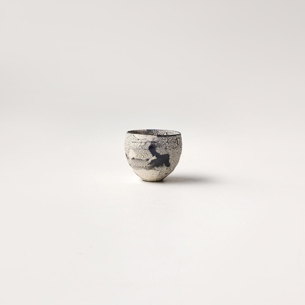 二階堂 明弘 _ 玉殻 湯呑みD（白） - NODE