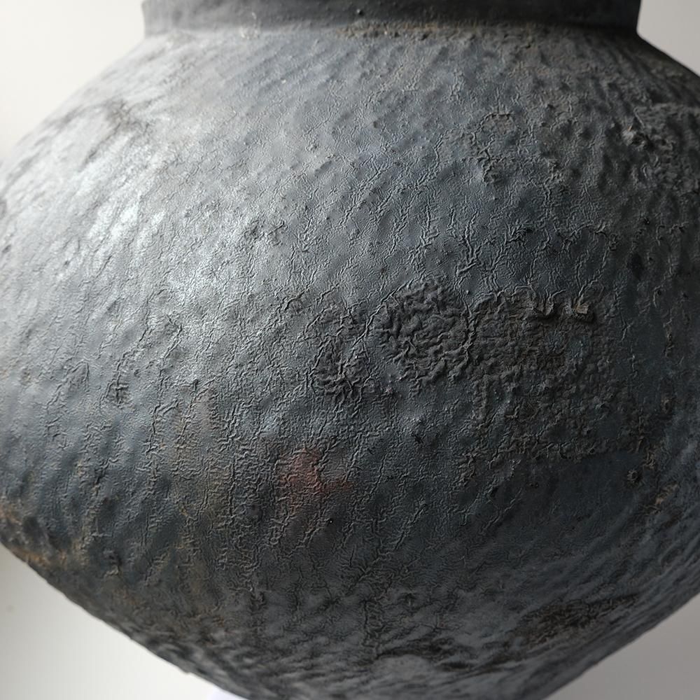 二階堂明弘　花器　手びねり 二階堂明弘 手びねり花器（白） H15.5cm