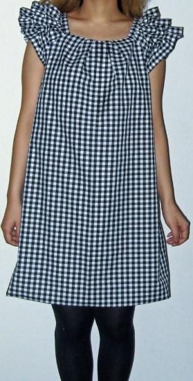 フリル袖ワンピース Op 0022 洋服の型紙と生地販売店 telitea フリル袖ワンピース Op 0022 洋服の型紙と生地販売店 telitea