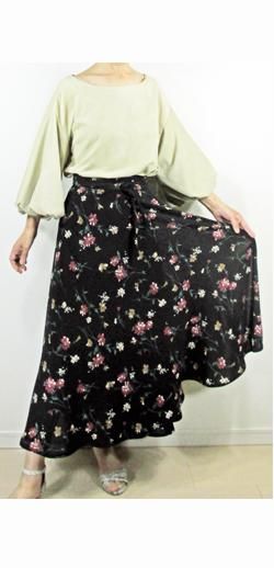 ラップスカート Sk 0048 洋服の型紙と生地販売店 telitea ラップスカート Sk 0048 洋服の型紙と生地販売店 telitea