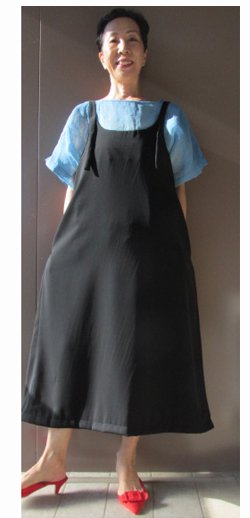 型紙/後ろタックジャンパースカート/OP-0901 - 洋服の型紙と生地販売店