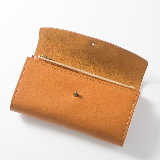 amiacalvaLeather long walletTAN - amiacalva