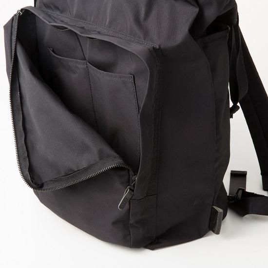 AMIACALVA／F014 2WAY BACKPACK Namu Shop - Amiacalva Gabardine Two-Way Backpack - Black