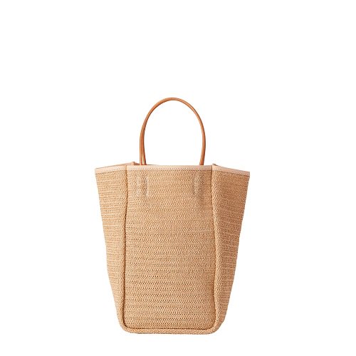 A177GRASSY TOTE(M)NATURAL - amiacalva