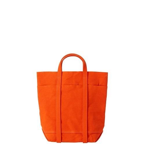 A155LIGHT OUNCE CANVAS TOTE(TS)ORANGE - amiacalva