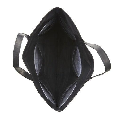 A195-LSANDWICH LEATHER TOTE(L)BLACK - amiacalva A195-LSANDWICH LEATHER TOTE(L)BLACK - amiacalva