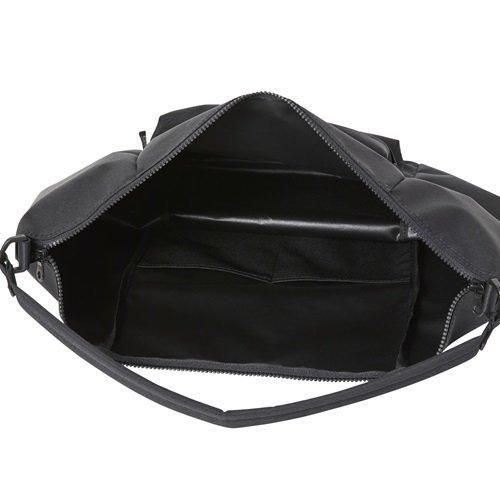 K008-MKARRIRECYCLED CORDURA POLYESTER 2WAY SHOULDER(M)BLACK