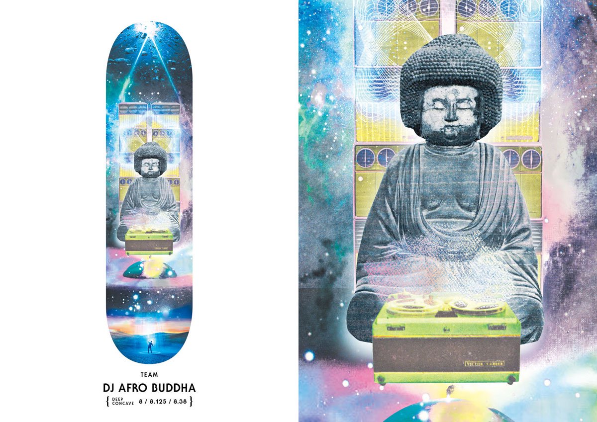 DJ AFRO BUDDHA - Evisen Skateboards ゑ