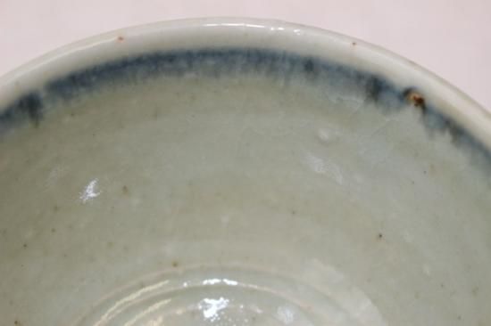 I-251三代須田菁華造 九谷焼染付安南風鳳凰紋 茶碗 - 石川県金沢 I-251三代須田菁華造 九谷焼染付安南風鳳凰紋 茶碗 - 石川県金沢