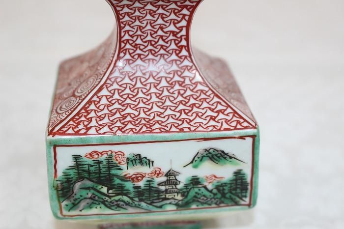 九谷赤絵　隅切　花図猪口５客　骨董　R1476wダC 九谷赤絵 隅切 花図猪口5客 骨董 R1476wダC - メルカリ