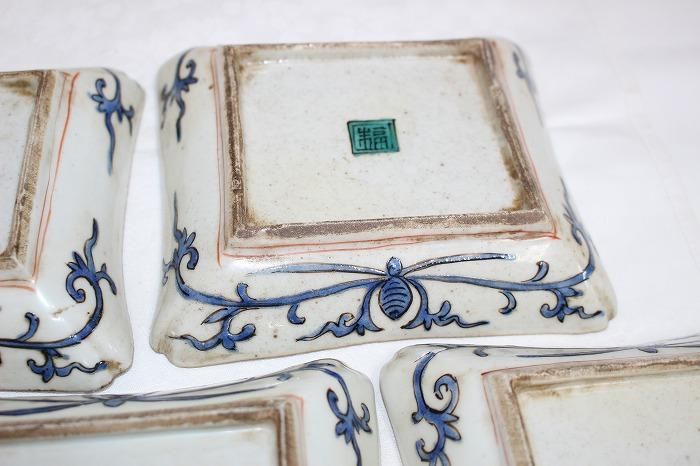 幕末〜明治 古九谷写し 大皿