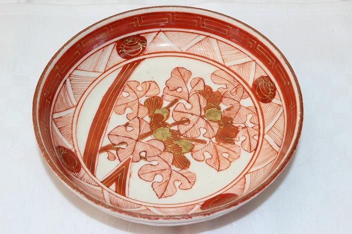 B-684九谷焼赤絵染付花文3寸半小皿全8客バラ売 - 石川県金沢の B-684九谷焼赤絵染付花文3寸半小皿全8客バラ売 - 石川県金沢の