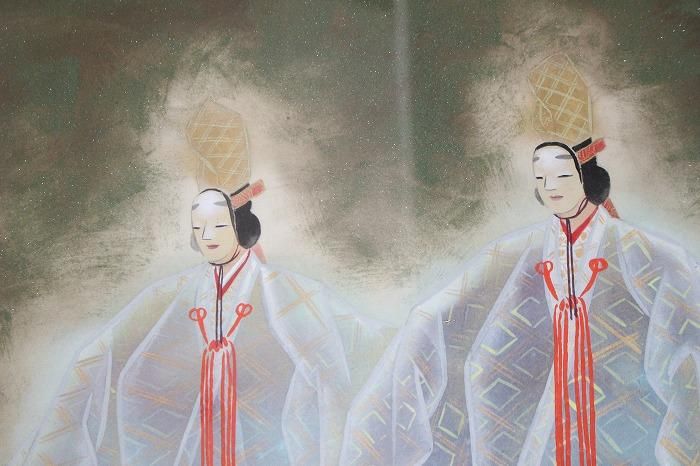 受注制作】小さな絵画 春と桜と白文鳥② /原画 日本画 鳥 アート