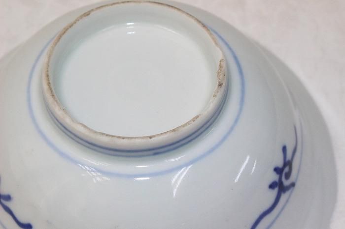 A-1328大聖寺伊万里焼染錦間取花文向付小鉢壱客 - 石川県金沢の