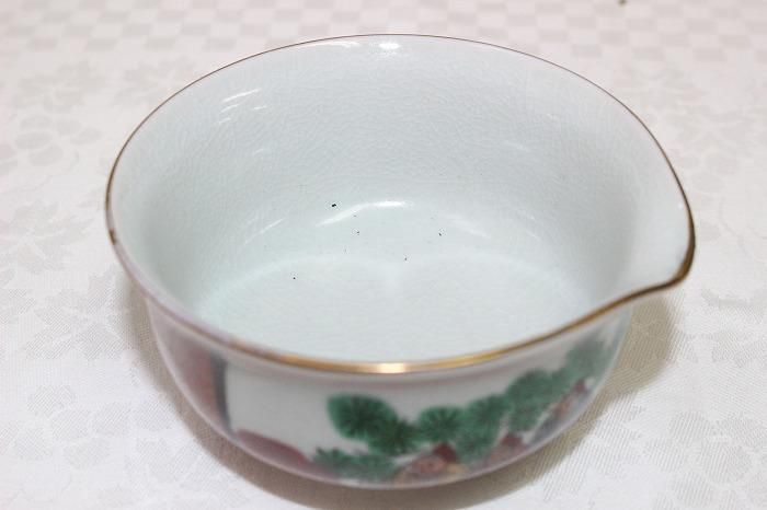 庄三風香合 B-759九谷焼庄三手転写唐人文番茶器揃え碗10客組 九谷陶香窯