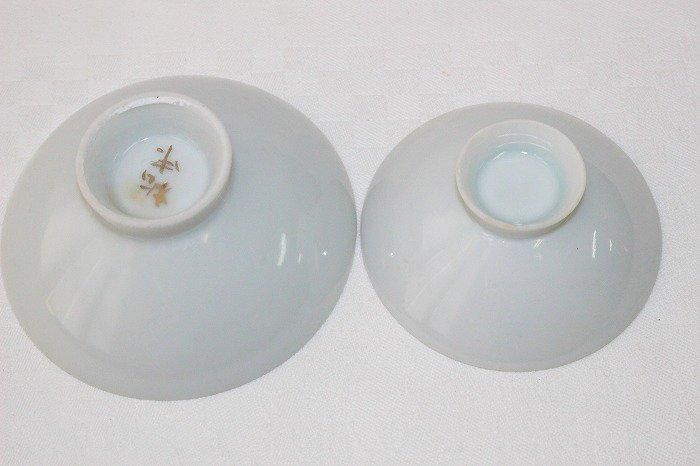 アンティーク　 盃  1客 KS-746九谷焼除隊記念盃二盃 - 石川県金沢の骨董品のお店アンティーク