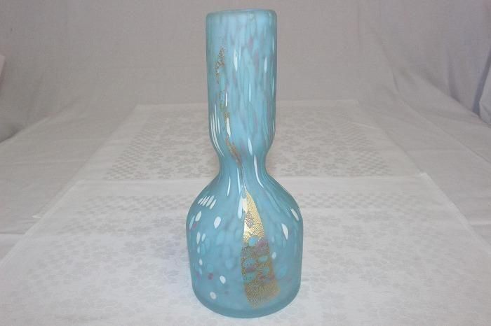 藤田喬平　花鉢 藤田喬平「手吹金彩花鉢」買取実績｜美術品・絵画買取センター