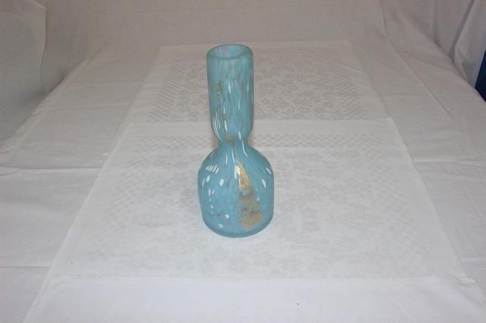 I-522手吹きガラス「榮」花器 人気作家藤田喬平作 - 石川県金沢の骨董