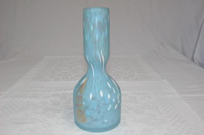 I-522手吹きガラス「榮」花器 人気作家藤田喬平作 - 石川県金沢