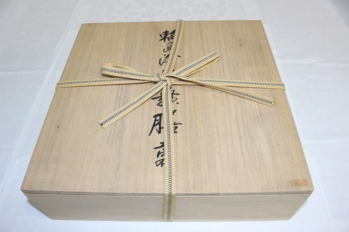 F-1140輪島塗堅地布着朱真塗振舞御膳全五客揃 輪島屋本店謹製