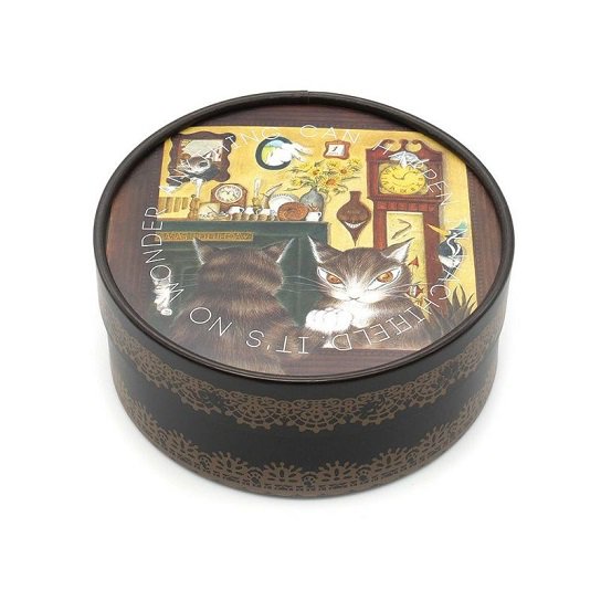 わちふぃーるど　猫のダヤン　アートプチＢＯＸ紅茶入り　鏡の中
