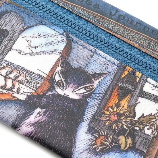 完璧すぎて可愛げがない わちふぃーるど 猫のダヤン ペンポーチ 海から来る汽車 机上用品・文具収納