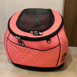 【お取り寄せ】　DAISUKI　猫用リュック型3Wayキャリーバッグ　ピンク