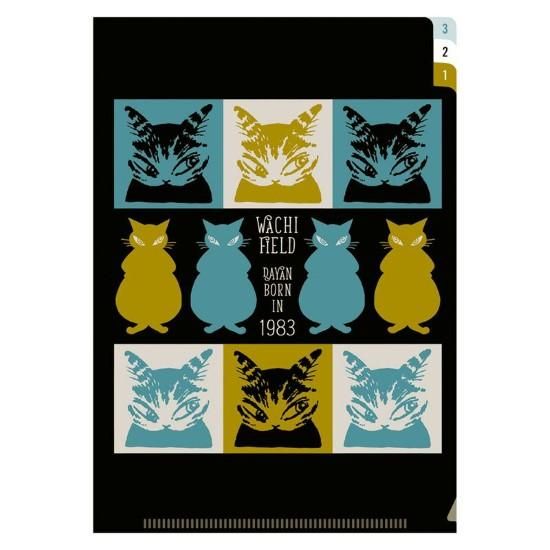 わちふぃーるど 猫のダヤン 3ポケA5ファイル 1983