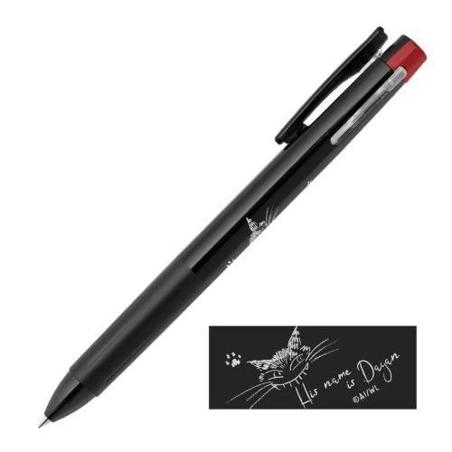 わちふぃーるど 猫のダヤン サラサクリップ3C0.4 ニタ猫・黒