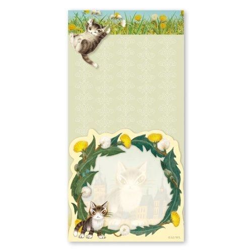 わちふぃーるど 猫のダヤン 2段一筆箋 シギショアラ