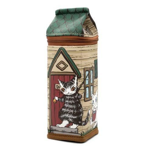 わちふぃーるど 猫のダヤン おうち型ペンケース ダヤンのお家