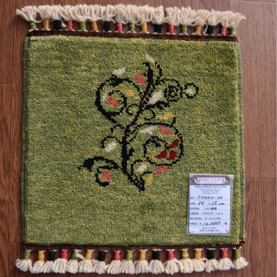 座布団　手織りトルコ絨毯 約34×35�