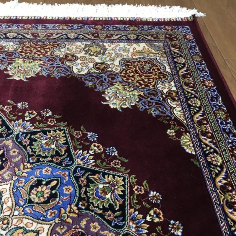 ペルシャ絨毯　プラークアート　風景画　装飾フレーム付き　専用箱あり ペルシャ絨毯専門店 ギャッベ トルコ雑貨&キリムなど/アート