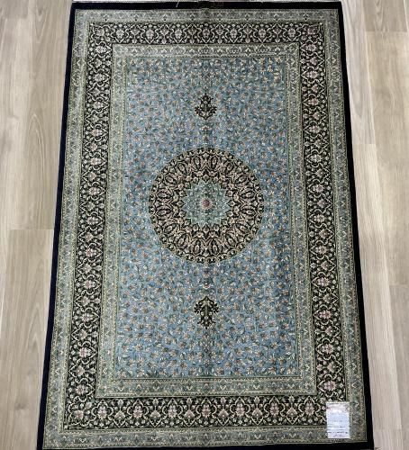 ペルシャ絨毯クムシルク ペルシャ絨毯 クム産 シルク 78x124cm レザヴィ工房