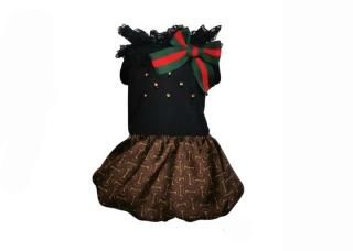 <40OFF>47-dress Gucci style black and brownIT-DOGS